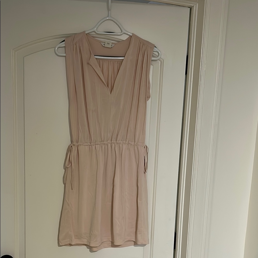 Club Monaco Elegant Blush Pink Sleeveless Dress
